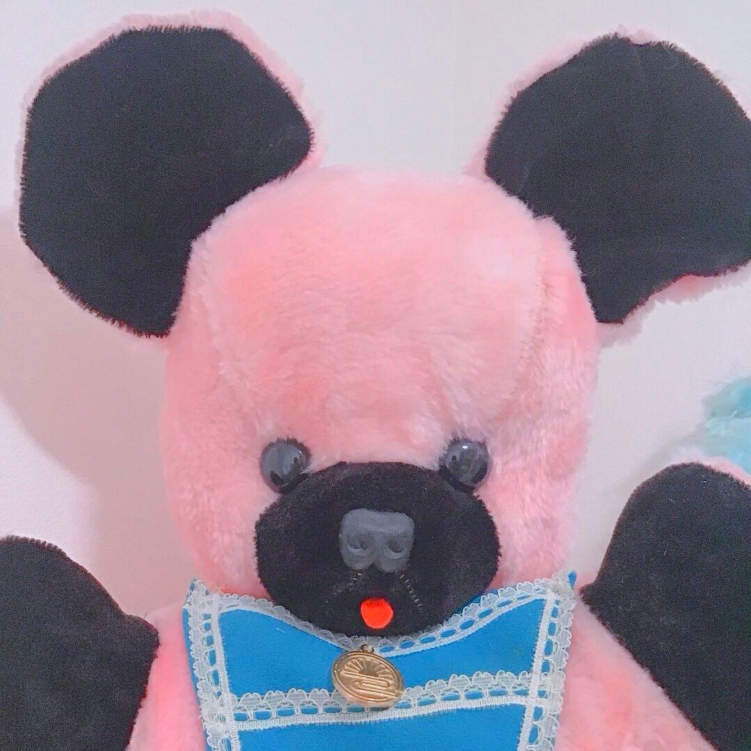 レア 綺麗 大きな可愛い子 ヴィンテージ くま ぬいぐるみ レトロ テディベア