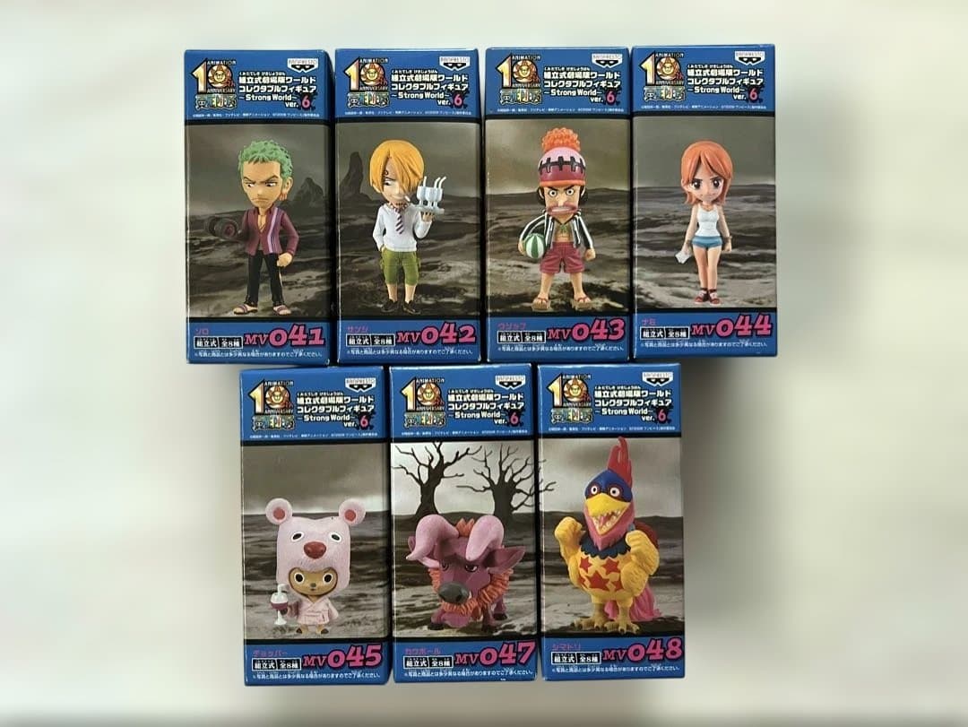 [未開封]ワンピース WCF ストロングワールド ver.6 全7品セット 未開封]ワンピース WCF ストロングワールド ver.6 ナミ - メルカリ