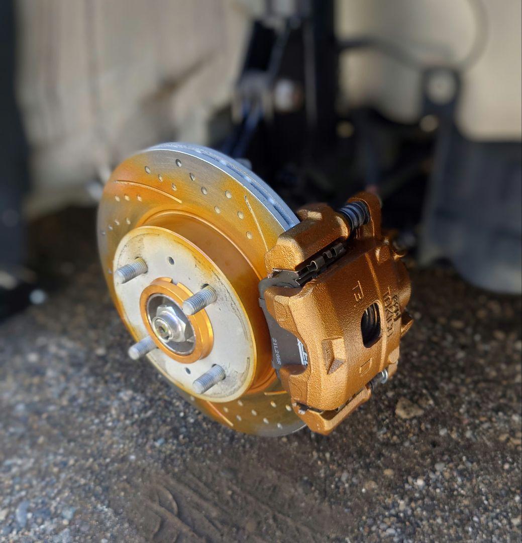 コペン L880.LA400キャリパー 、ディスク、パッドセット - メルカリ