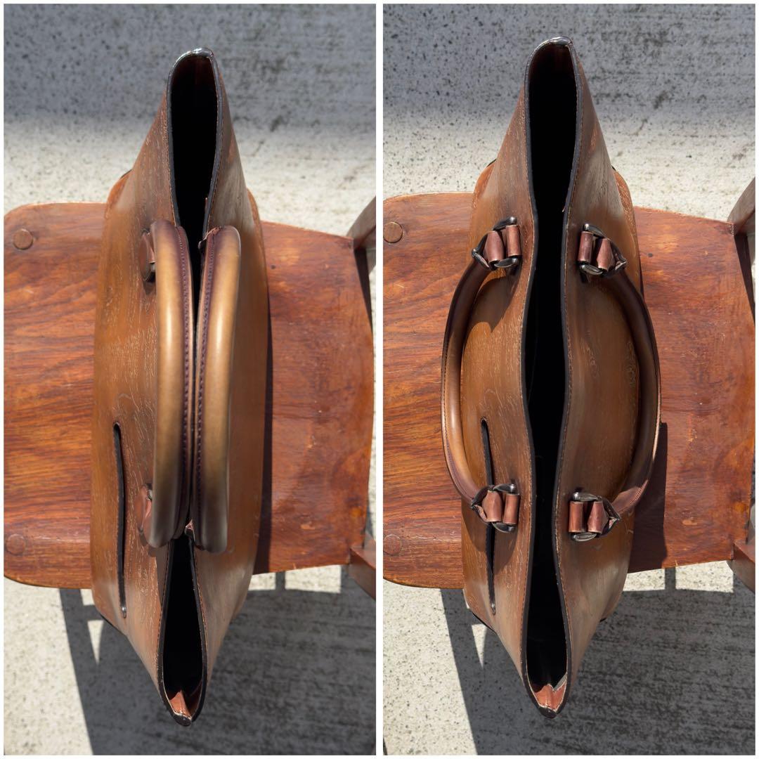 初期 定価54.5万円 ベルルッティ トゥジュール スクリットレザートート