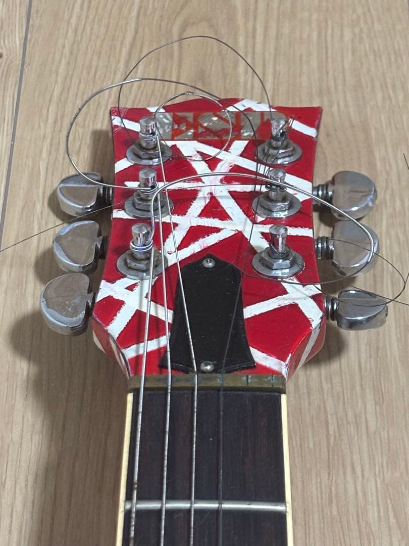 ジャンク品】 ESP エレキギター EVH風GROVER - メルカリ