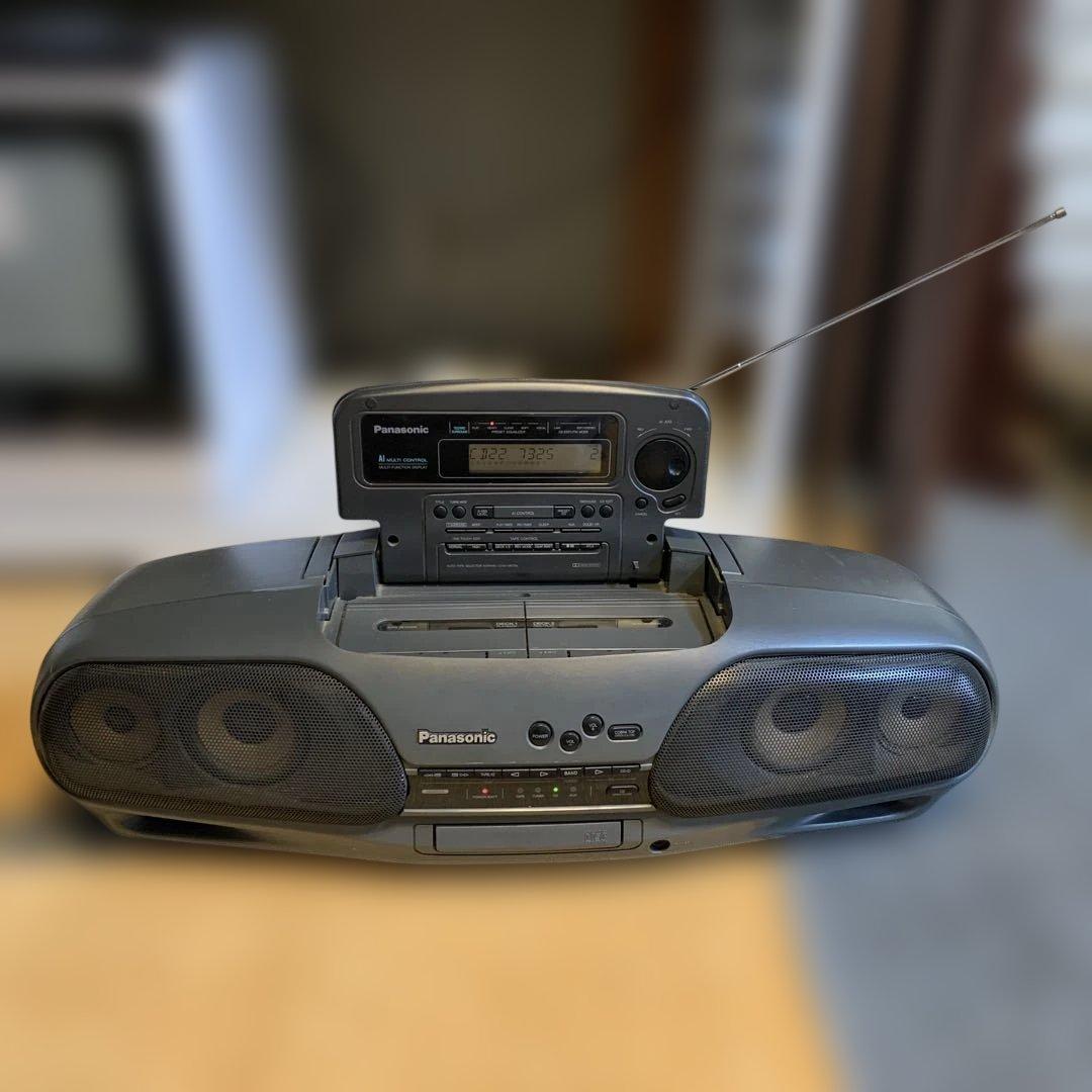 Panasonic CDラジカセRX-DT707コブラトップ - メルカリ