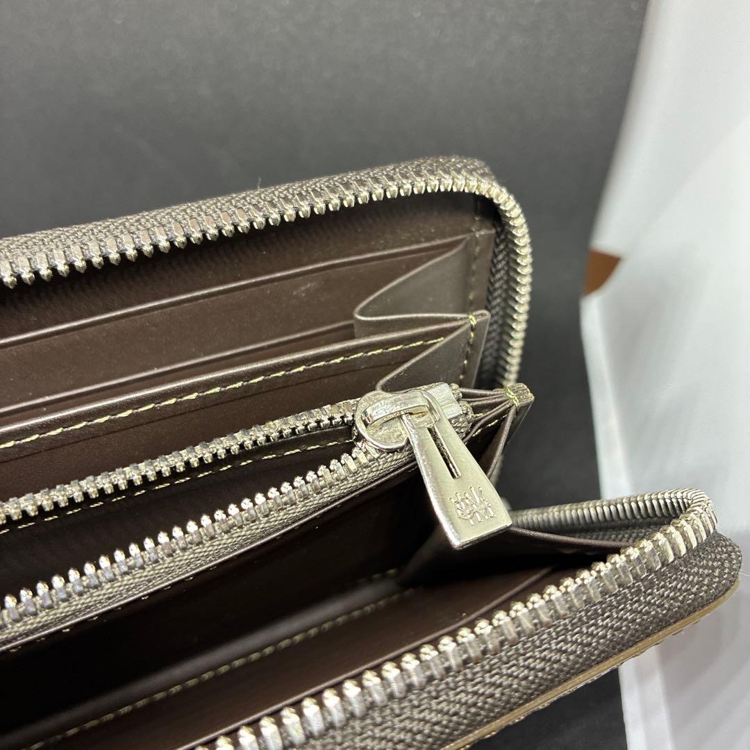 中古品)COCOMATTE コードバンクラシック キングフィッシャー 長財布