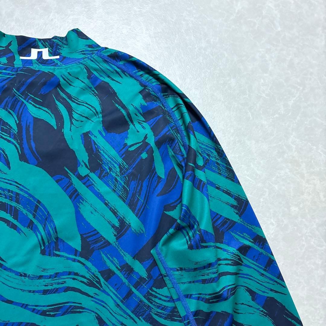 J.リンドバーグ☆吸水速乾☆軽量☆UVプロテクトモックネック【メンズ