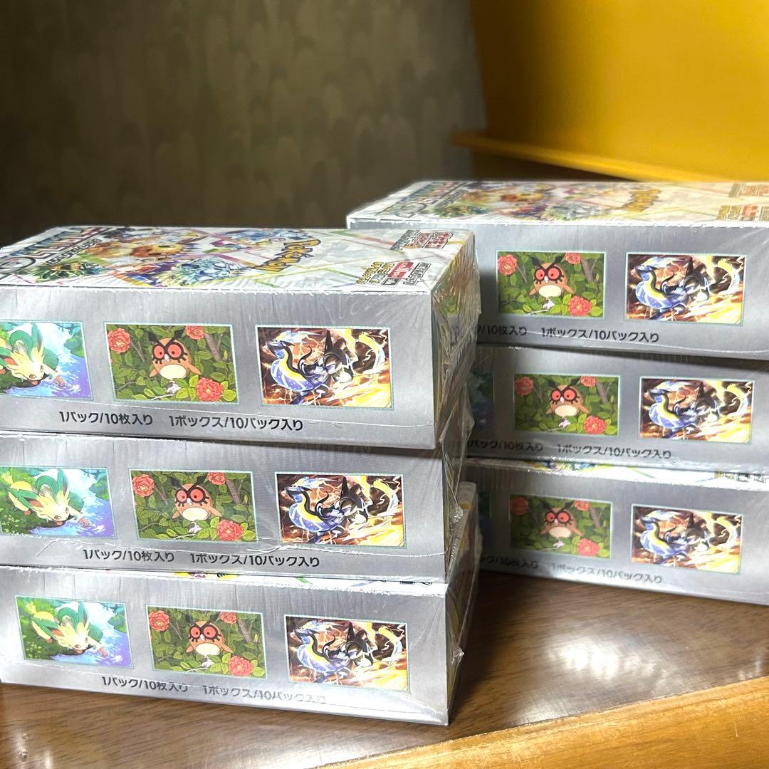 ポケモンカード テラスタルフェスex シュリンク付 6BOX