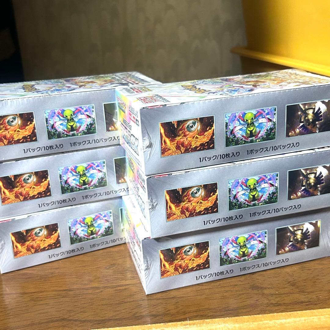 ポケモンカード テラスタルフェスex シュリンク付 6BOX