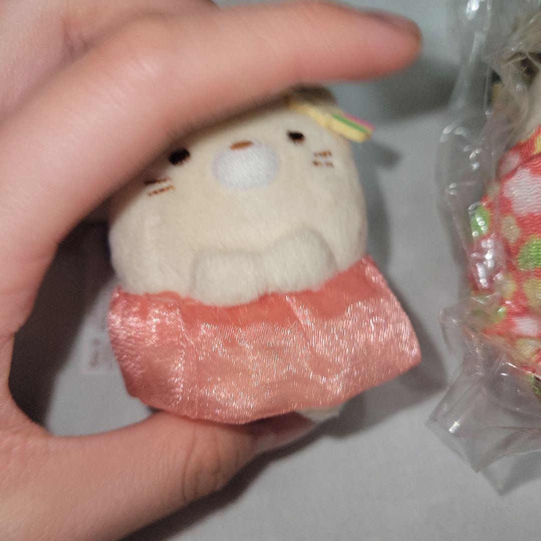 すみっコぐらし てのりぬいぐるみ かわうそ ぺんぎん ねこ とかげ(本物)