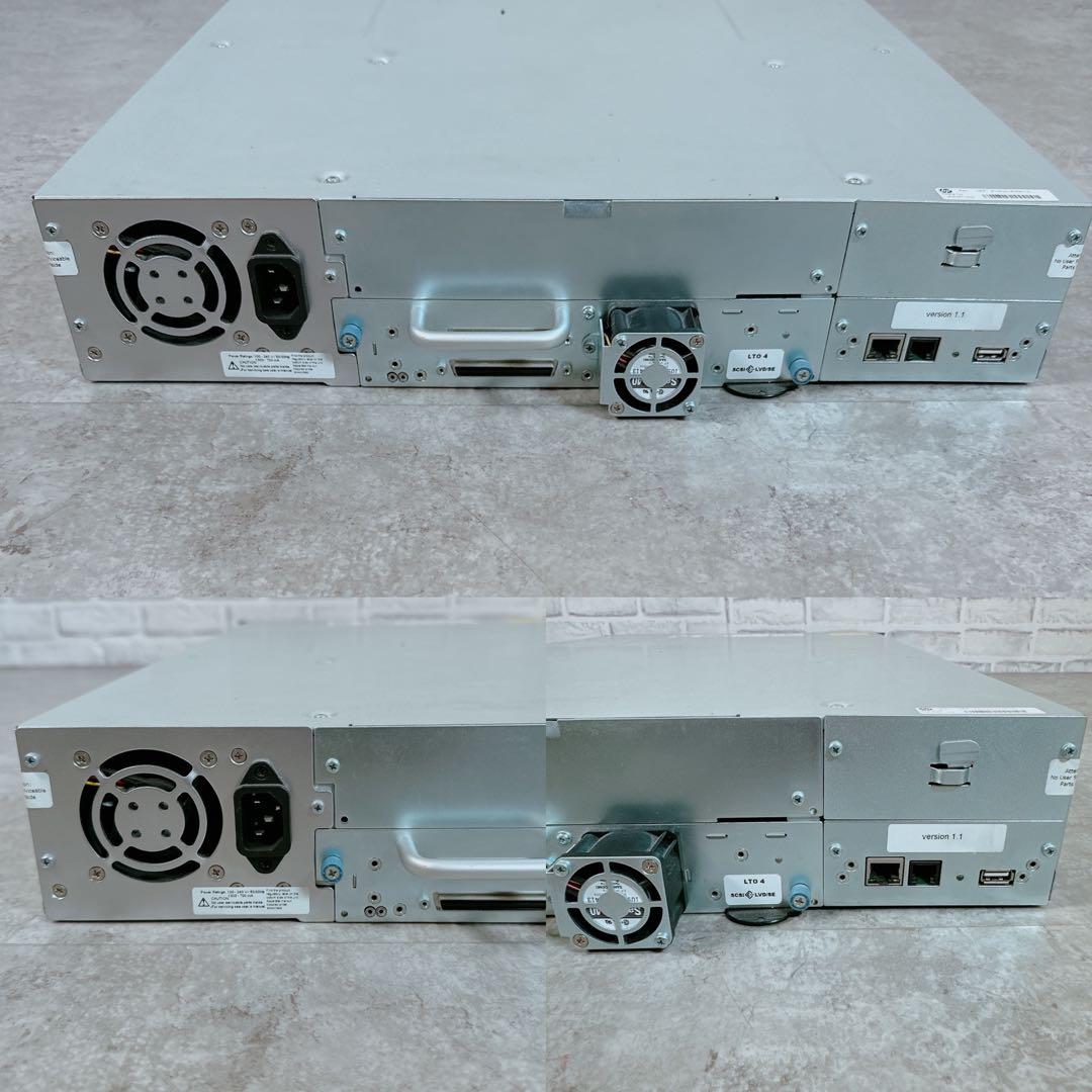 HP MSL2024 LTO4 テープライブラリー SC11 付属品多数 - メルカリ
