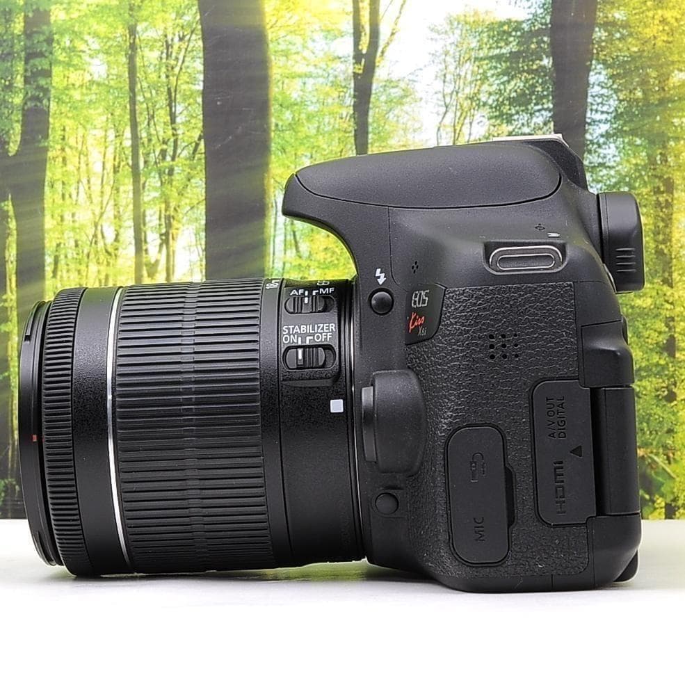 WiFi機能搭載☆Canon kiss X8i ダブルキット☆高性能一眼レフ - メルカリ