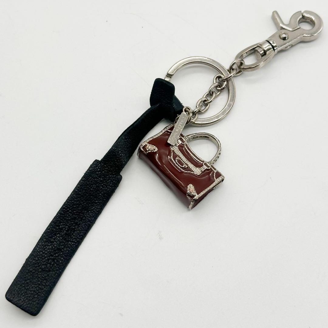 箱付き・美品】バレンシアガ シティ バッグチャーム キーホルダー