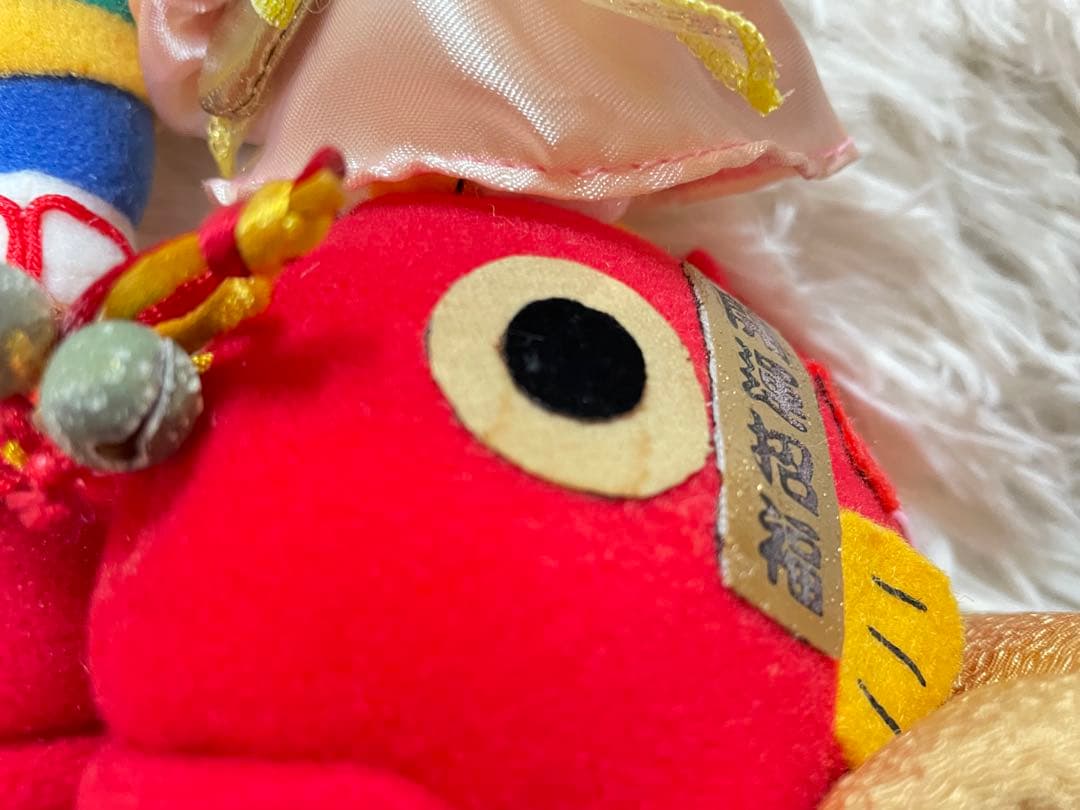 【未使用】ハローキティ　開運招福のぬいぐるみ　置き物　ダニエル レトロ