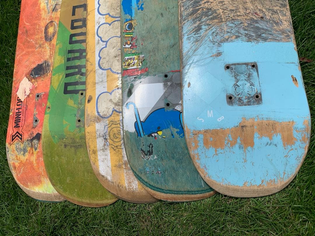 スケボー 廃デッキ 10枚 7.75〜7.8 - メルカリ