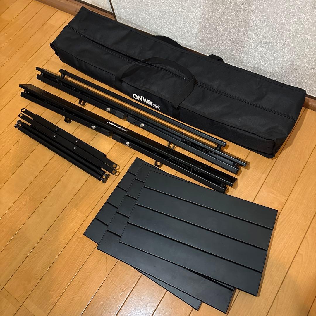 《美品》ONWAY アウトドアigtテーブル 折りたたみ式