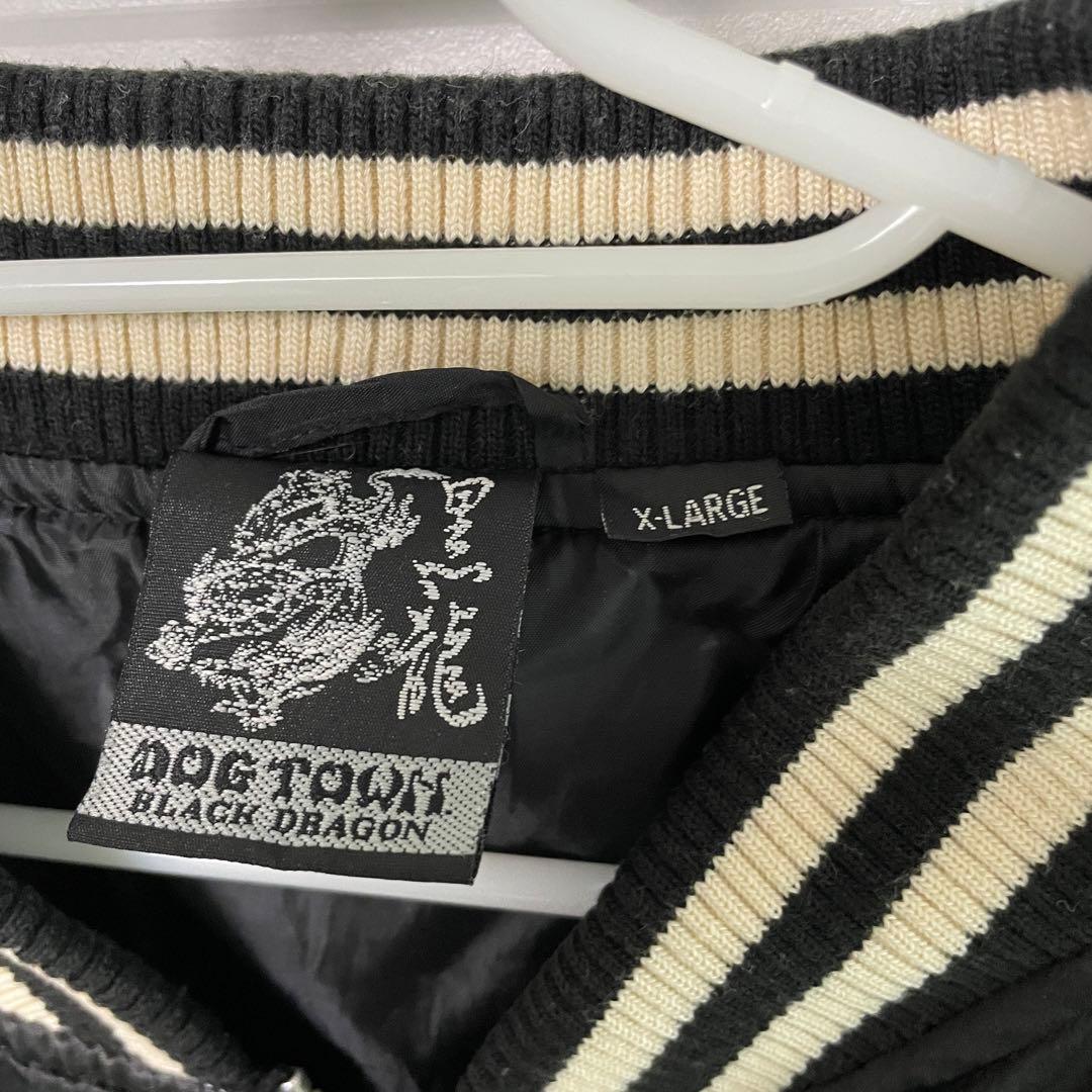 dog town ドッグタウン 黒龍 スカジャン 刺繍 黒龍 size XL - メルカリ