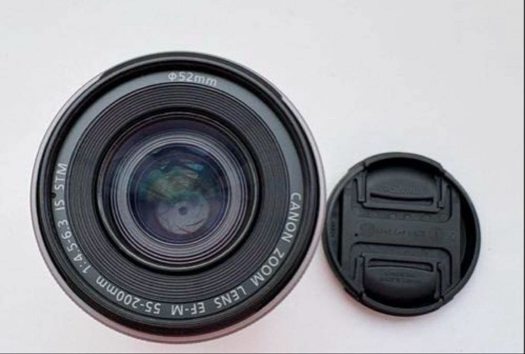 レンズ(ズーム) CANON EF-M55-200mm F4.5-6.3 IS STM eos m