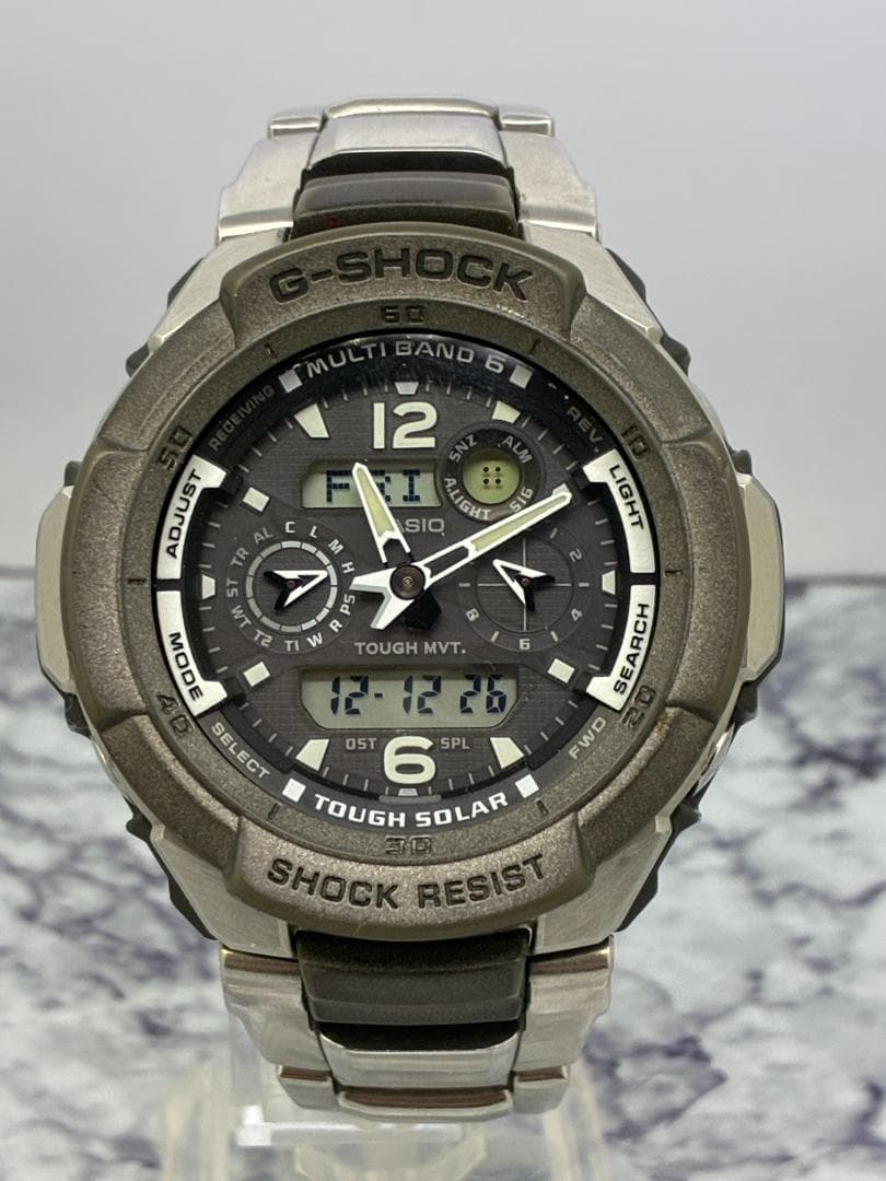 CASIO　G-SHOCK　GW-3500D　スカイコクピット　電波ソーラー GW-3500D-1AJFサポートページ | CASIO