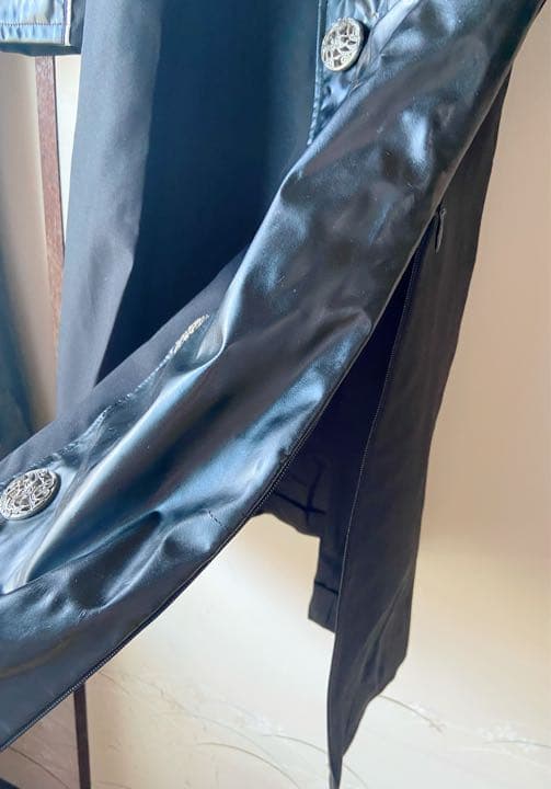 【美品】X JAPAN HIDE シルバーパイピング コスプレ衣装