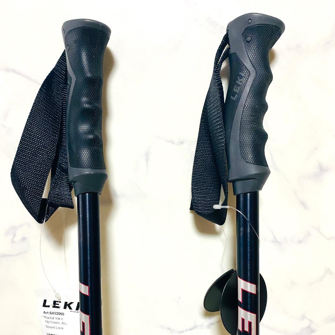 未使用・希少モデル】LEKI RENTAL VARIO 伸縮式スキーストック - メルカリ