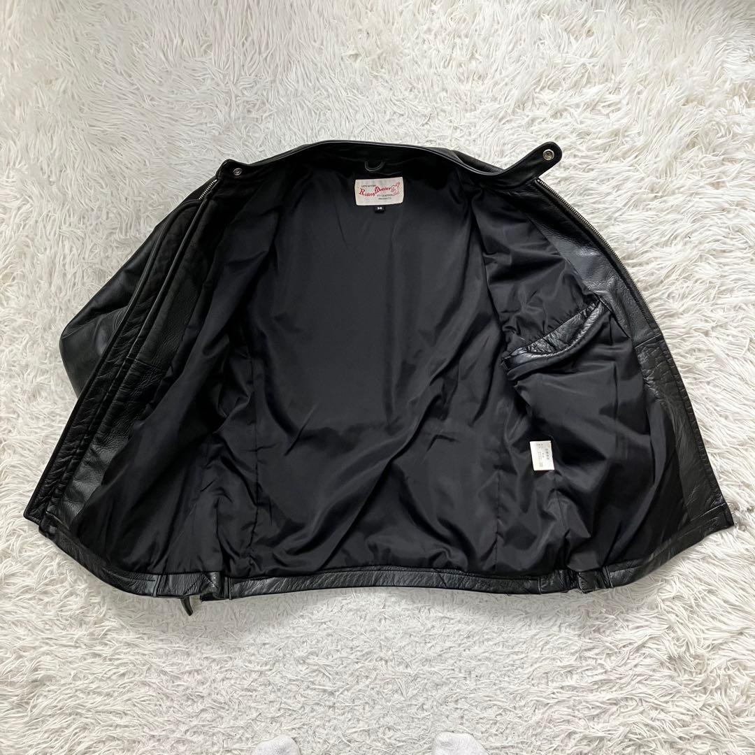 《美品珍品早い者勝ち》y'2 leatherシングルライダース本革リアルレザー