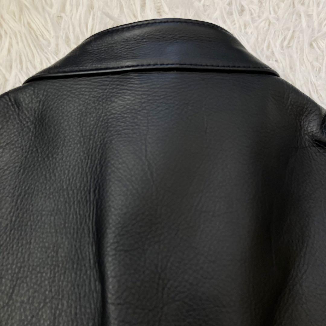 《美品珍品早い者勝ち》y'2 leatherシングルライダース本革リアルレザー