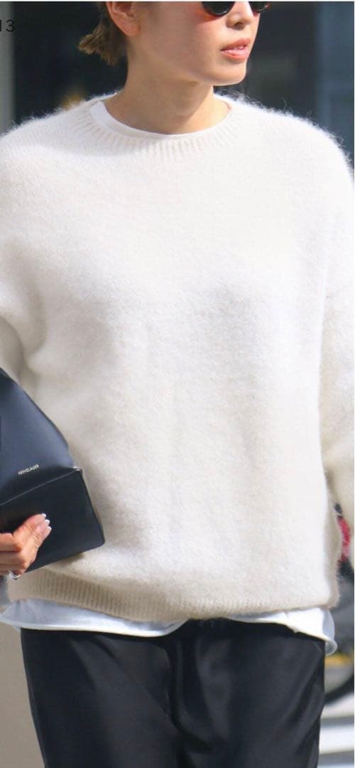 ドゥーズィエムクラスローレン マヌージアン】NEW SURI クルーネックニット ドゥーズィエムクラスローレン マヌージアン】NEW SURI クルーネック