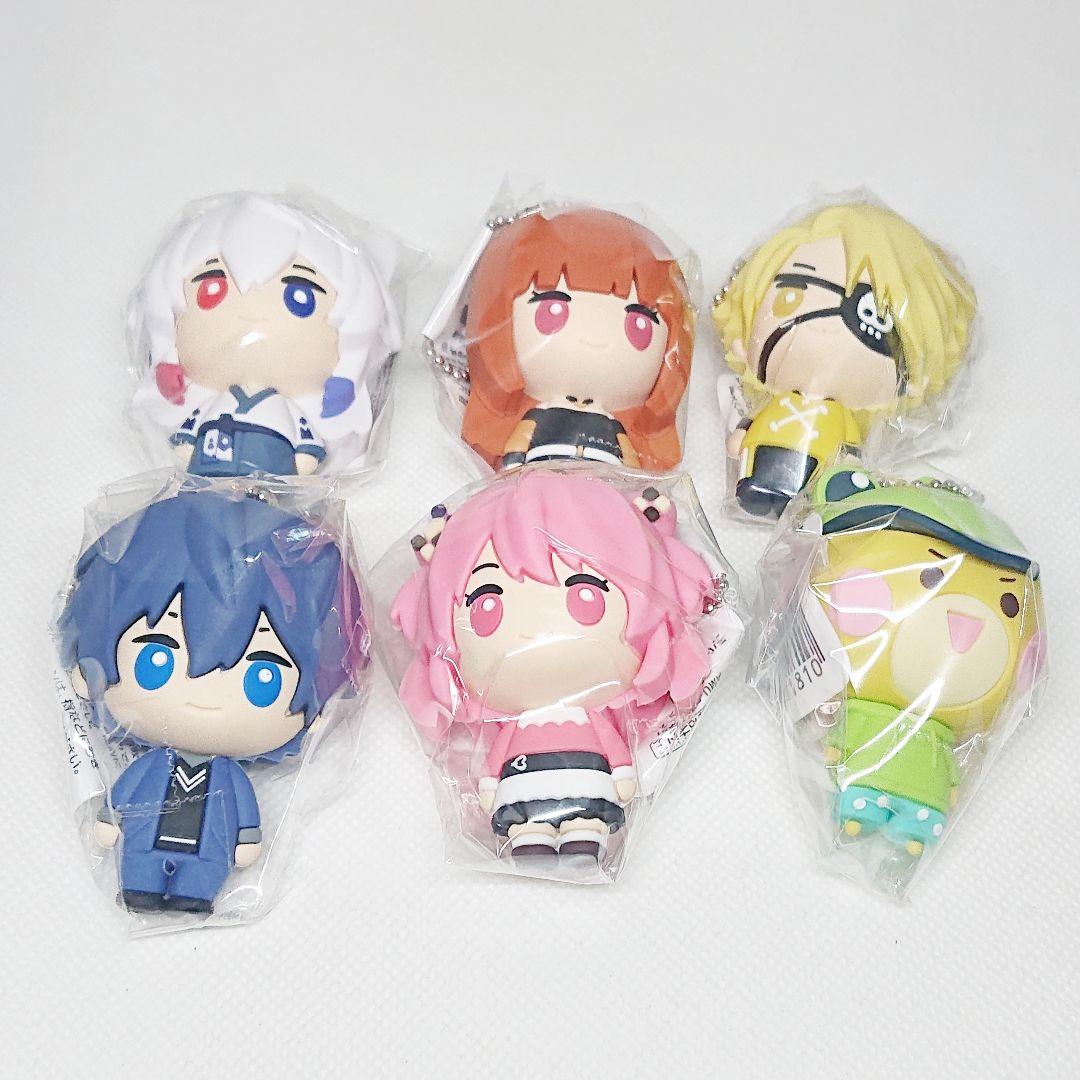 カラフルピーチ ラバーフィギュア マスコット ② 【全6種類
