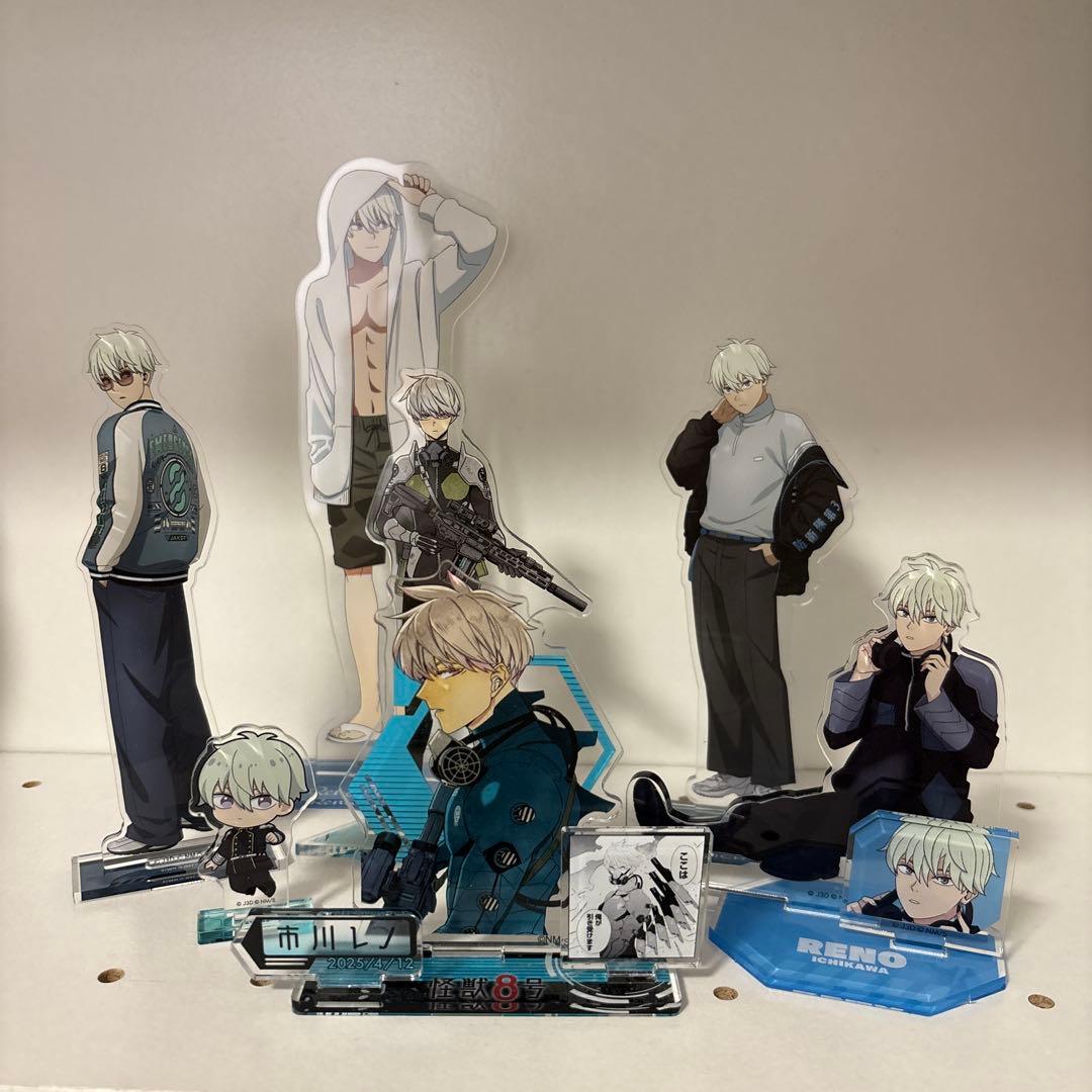 怪獣8号 市川レノ アクスタ まとめ売り - メルカリ