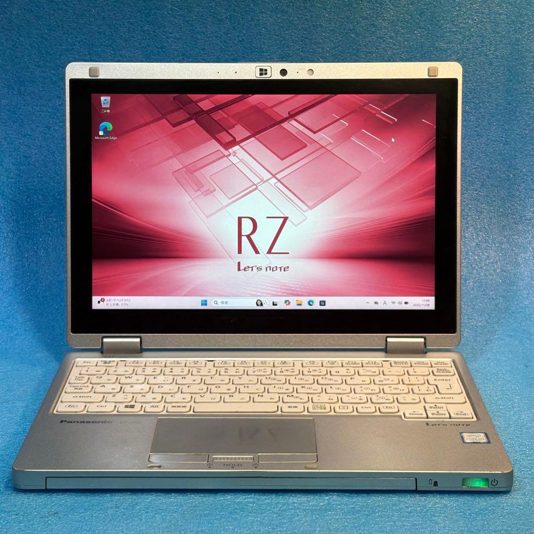 軽い✨７４７ｇ ✨レッツノートWindows11ノートパソコン Let's note 中古パソコン Windows11 office搭載 12.0型 レッツノート