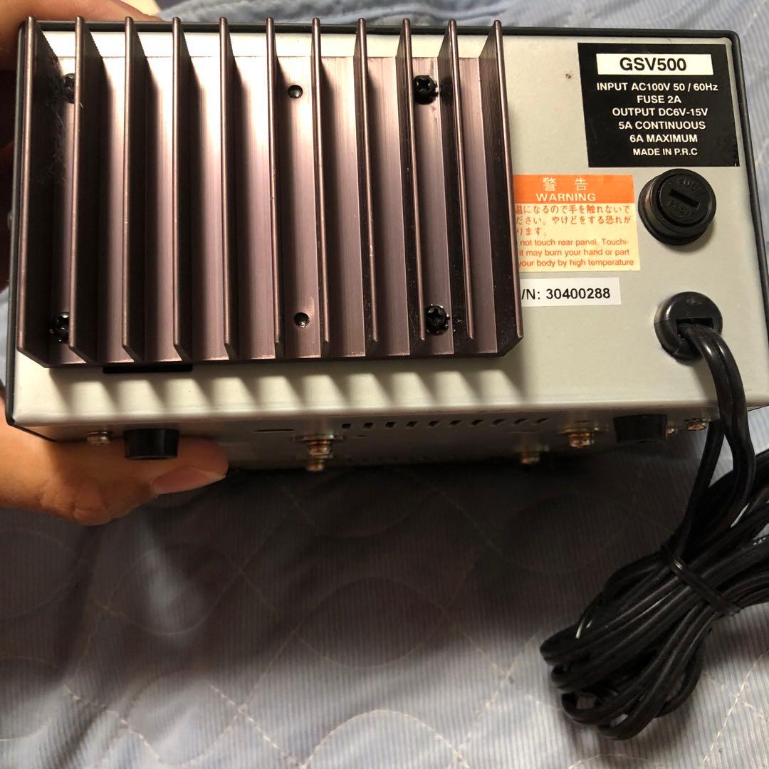 直流安定化電源 GSV500 DC 6V～15V 可変 - メルカリ