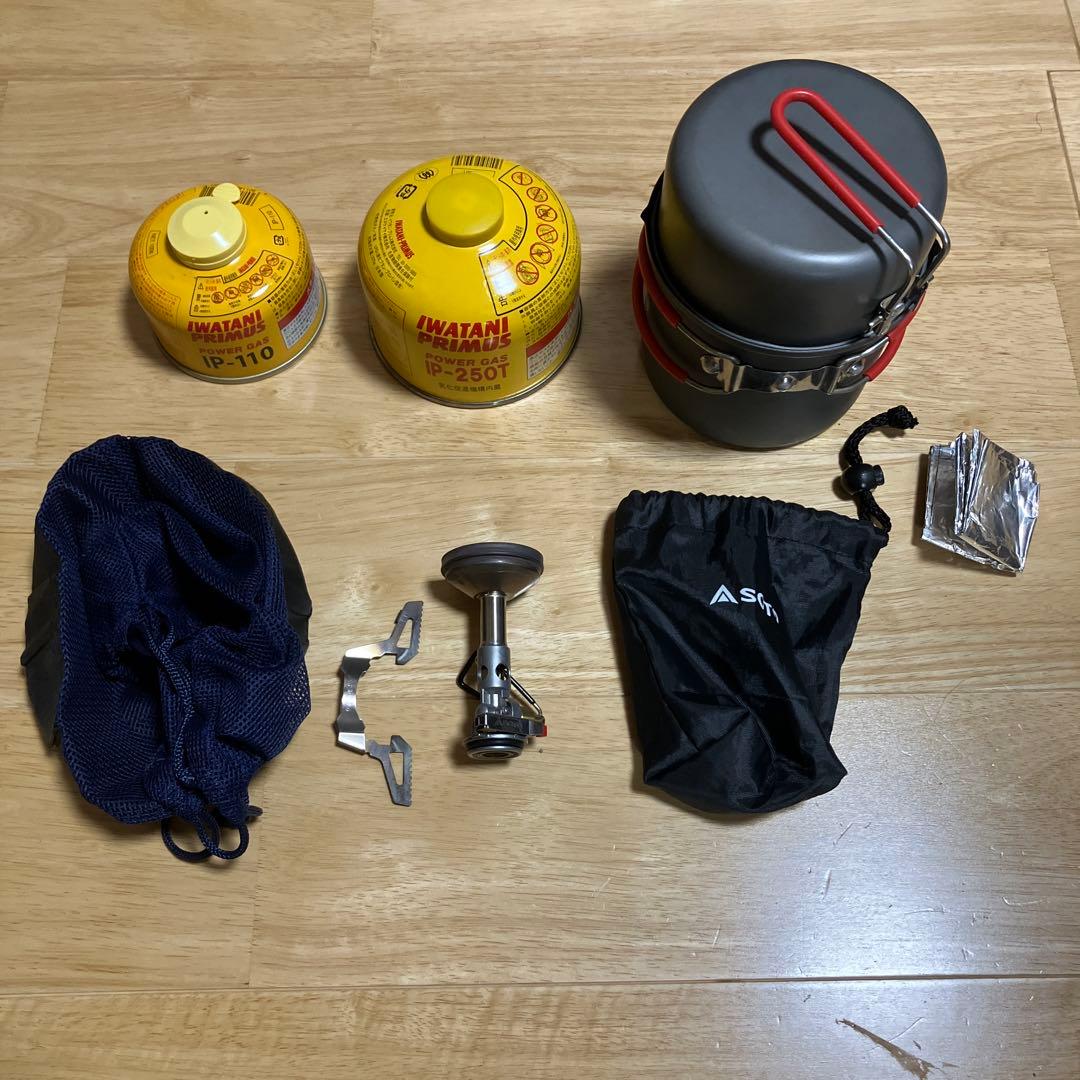 soto ウインドマスター　コールマン　パックアウェイ ソロクッカーセット　風防 Coleman パックアウェイソロクッカーセット＋SOTO ウインドマスターSOD