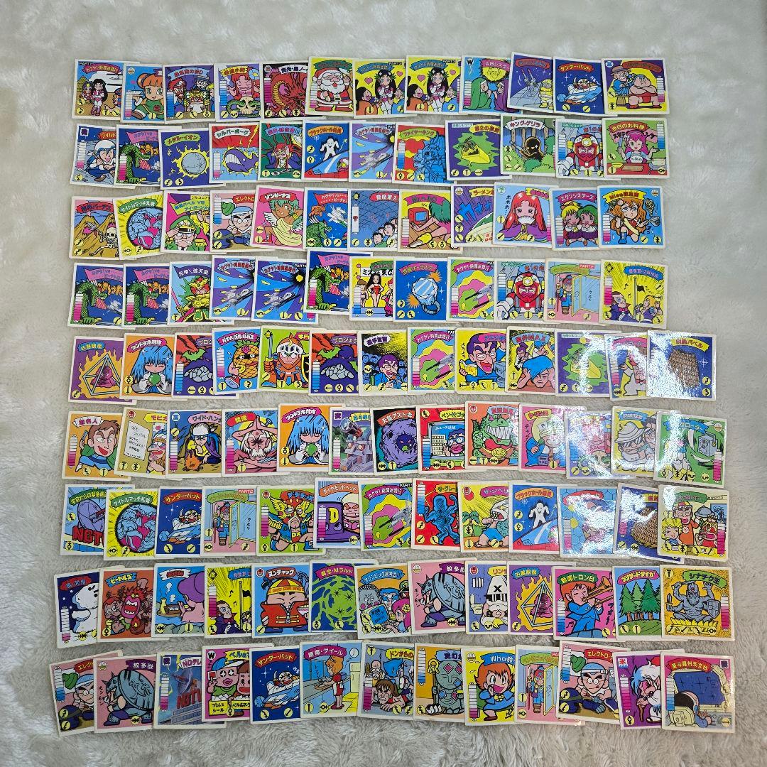 ガムラツイスト シール まとめ売り 大量 当時物 昭和レトロ ラーメンば