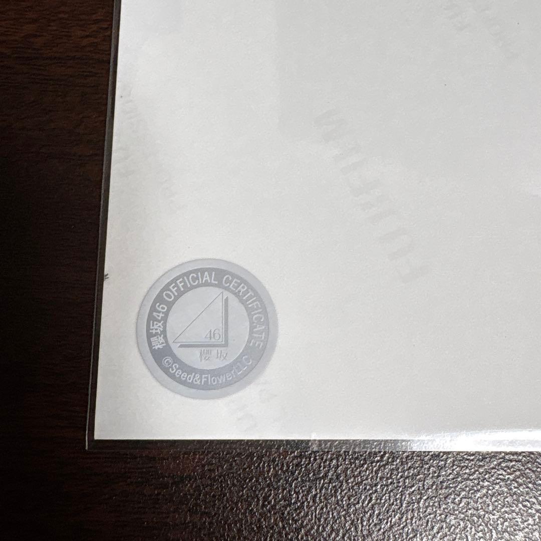 藤吉夏鈴 櫻坂46 2025年 サンタ 生写真 直筆サイン ヨリ