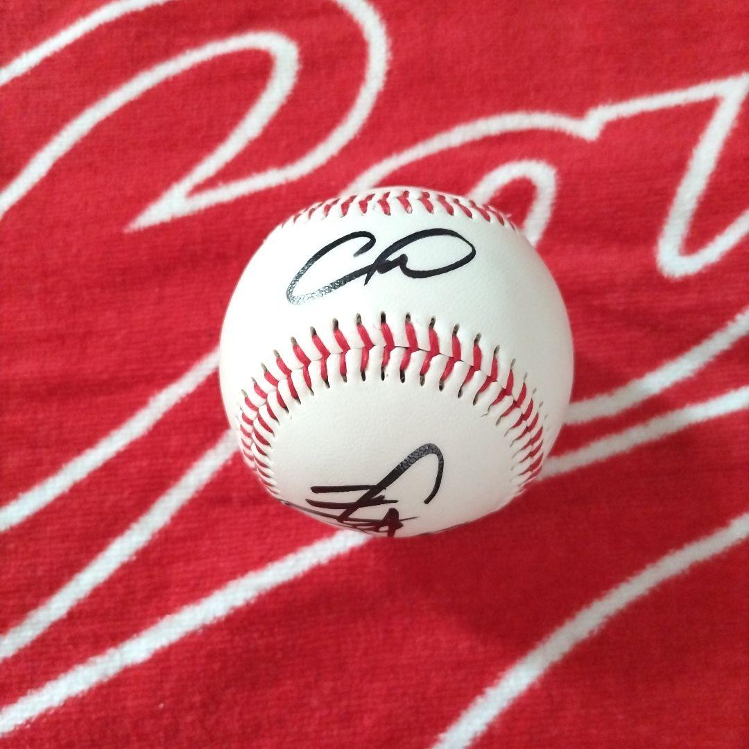 ☆広島カープ 大森選手本人直筆サインボール - メルカリ