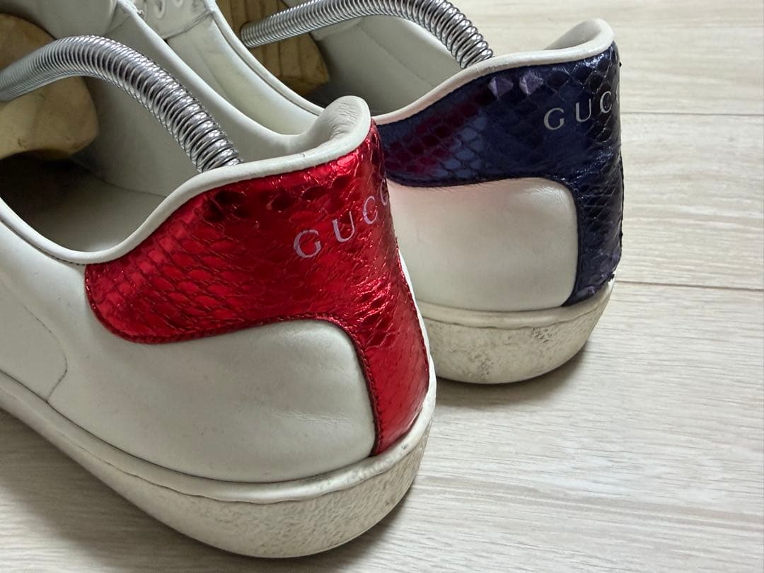 GUCCI メンズスニーカー　エース　9 2/1サイズ(27.5cm)