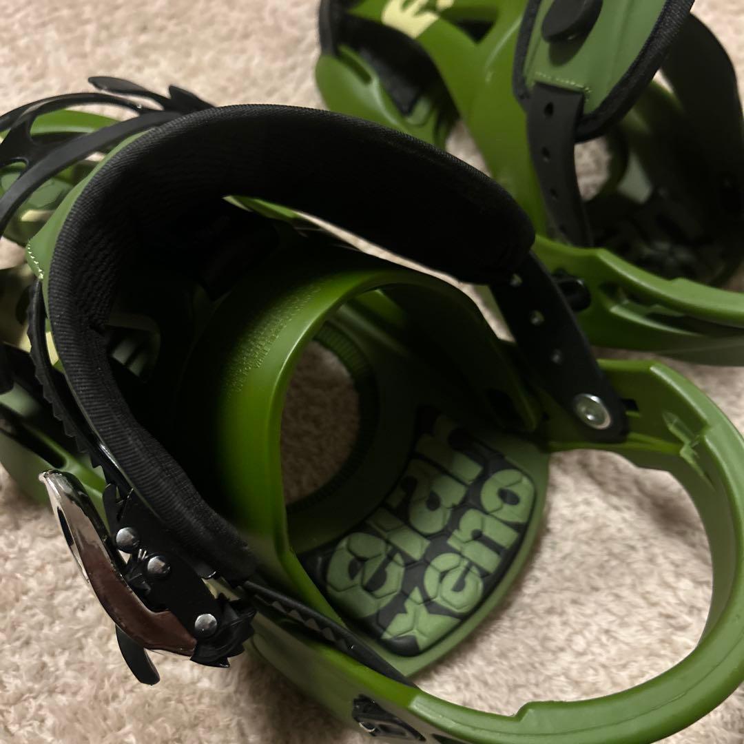 elan xenon スノーボードビンディング グリーン サイズL - メルカリ