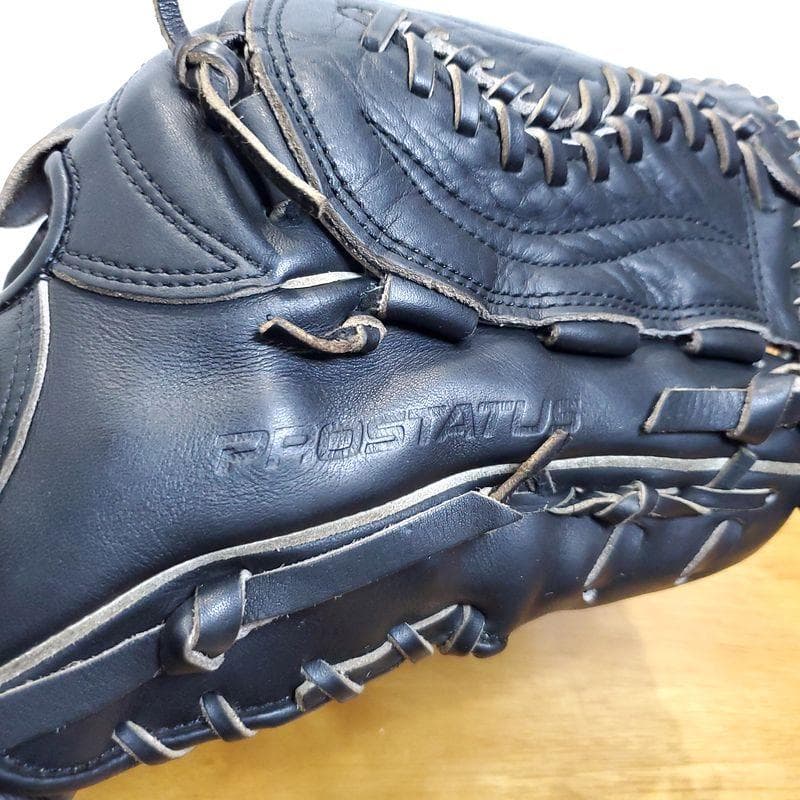 ZETT ゼット 日本製 プロステイタス 鈴木刻印 投手用 軟式グローブ