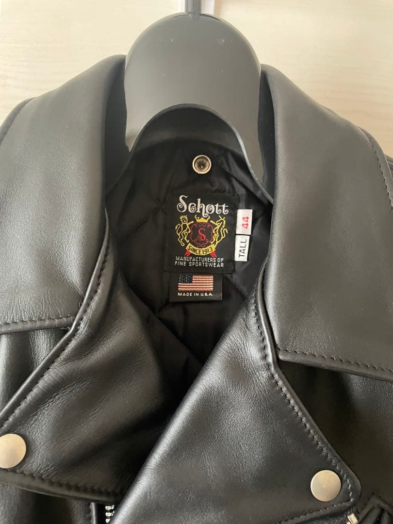 Schott ONE STAR 613UST ワンスター サイズ44 黒 - メルカリ