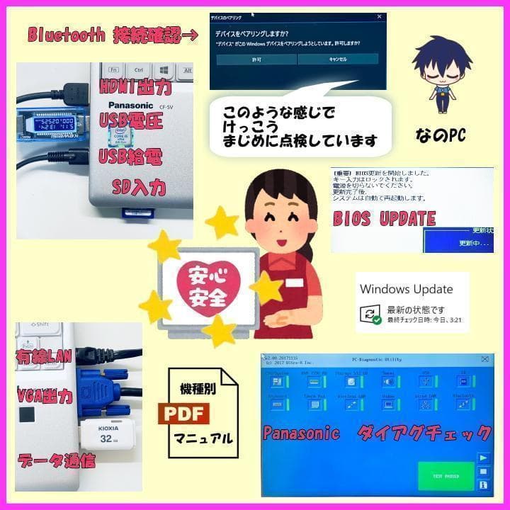 レッツノート SV9 10世代 i5 Win11 希少16GB 使用時間1470 - メルカリ