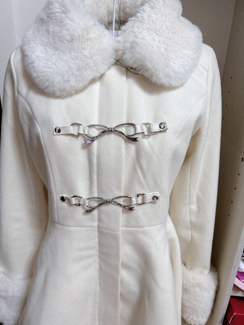 ハニーミュウ リボンビットコート ホワイト - メルカリ