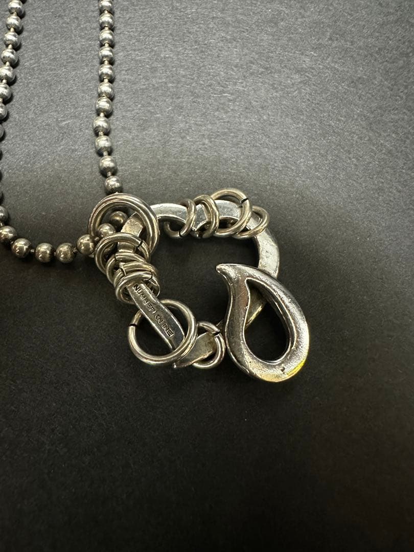 NUMBER (N)INE ナンバーナイン ハート涙ネックレス キムタク 亀梨