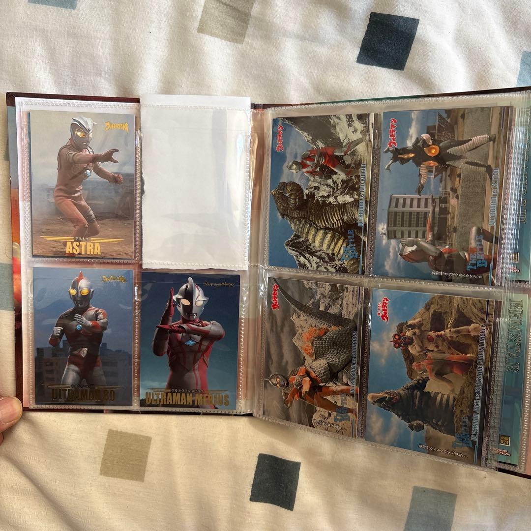 ウルトラ兄弟カードファイルとカード62枚セット　※要商品説明確認