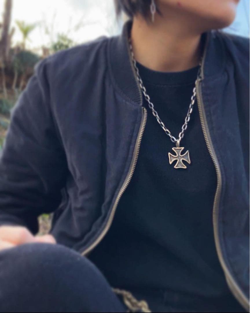 Larry Yazzie ナバホチェーン ネックレス トライアングル 52cm - メルカリ