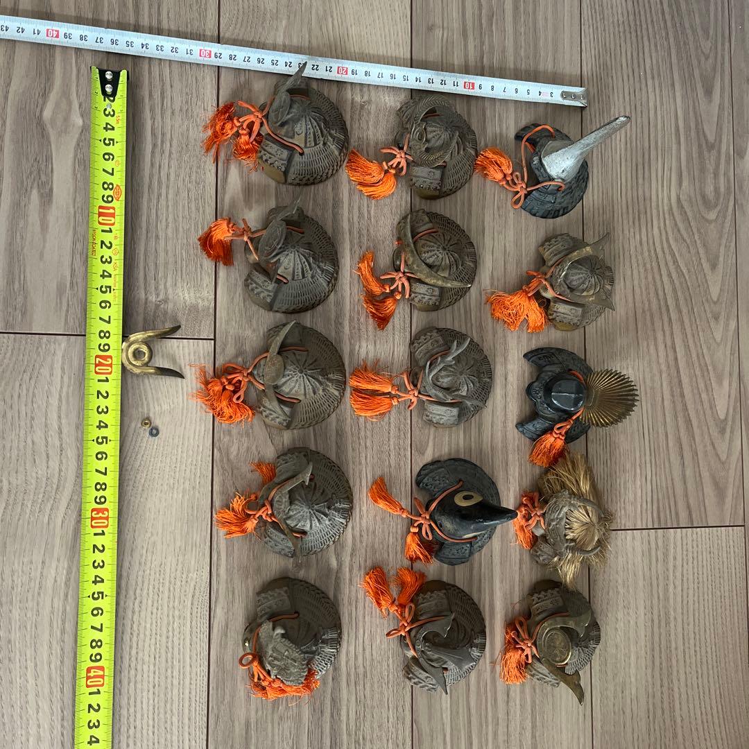 ミニチュア兜15個セット ミニチュア兜15個セット ミニチュア兜15個セット ミニ 兜」の人気商品