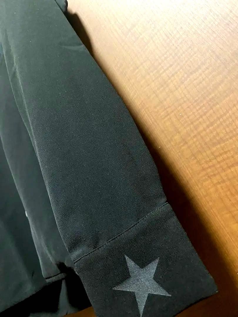 矢沢永吉　ブラックドレスシャツ(ロゴ)