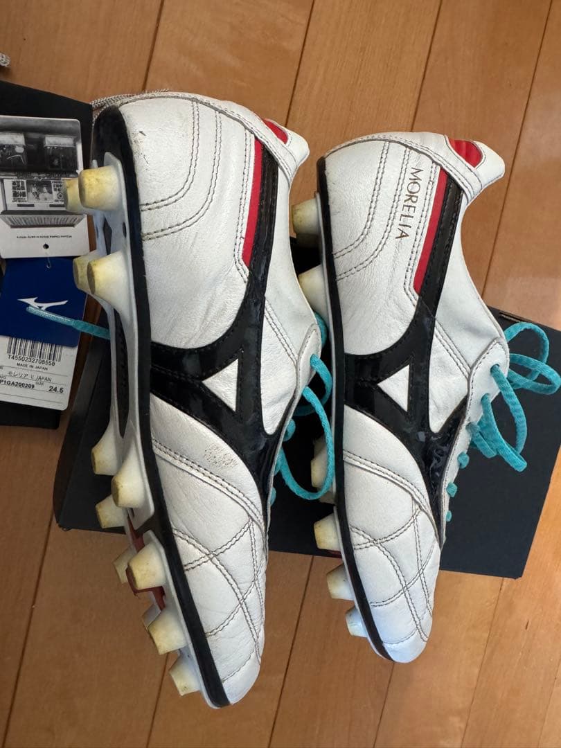 Mizuno モレリア2 クロスステッチ　24.5cm