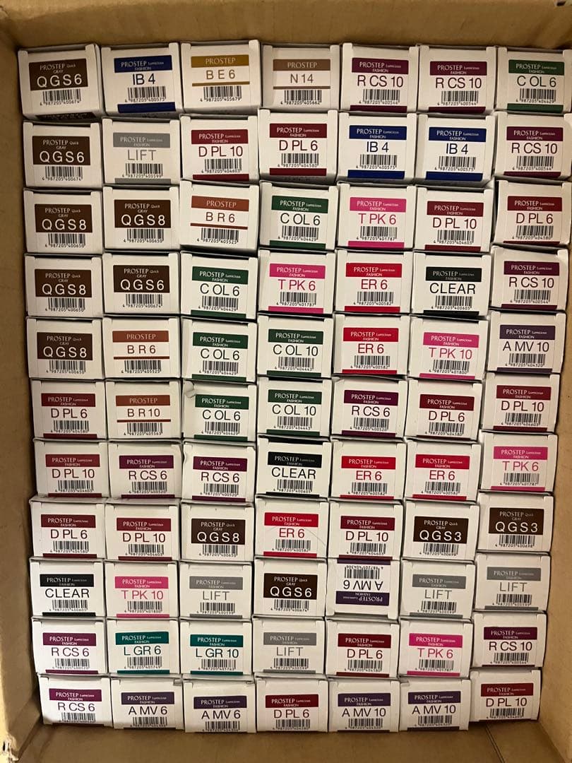 ホーユー プロステップ 未使用品 詰め合わせ 104本 1本あたり 220円 hoyu（ホーユー） プロステップ プロフェッショナルケア AT 1000ml