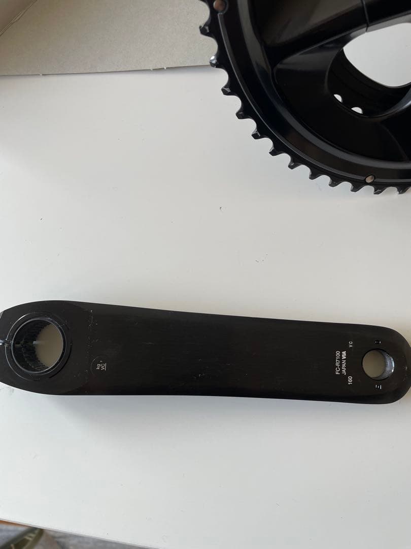 Shimano 105 FC-R7100 クランクセット 160mm - メルカリ