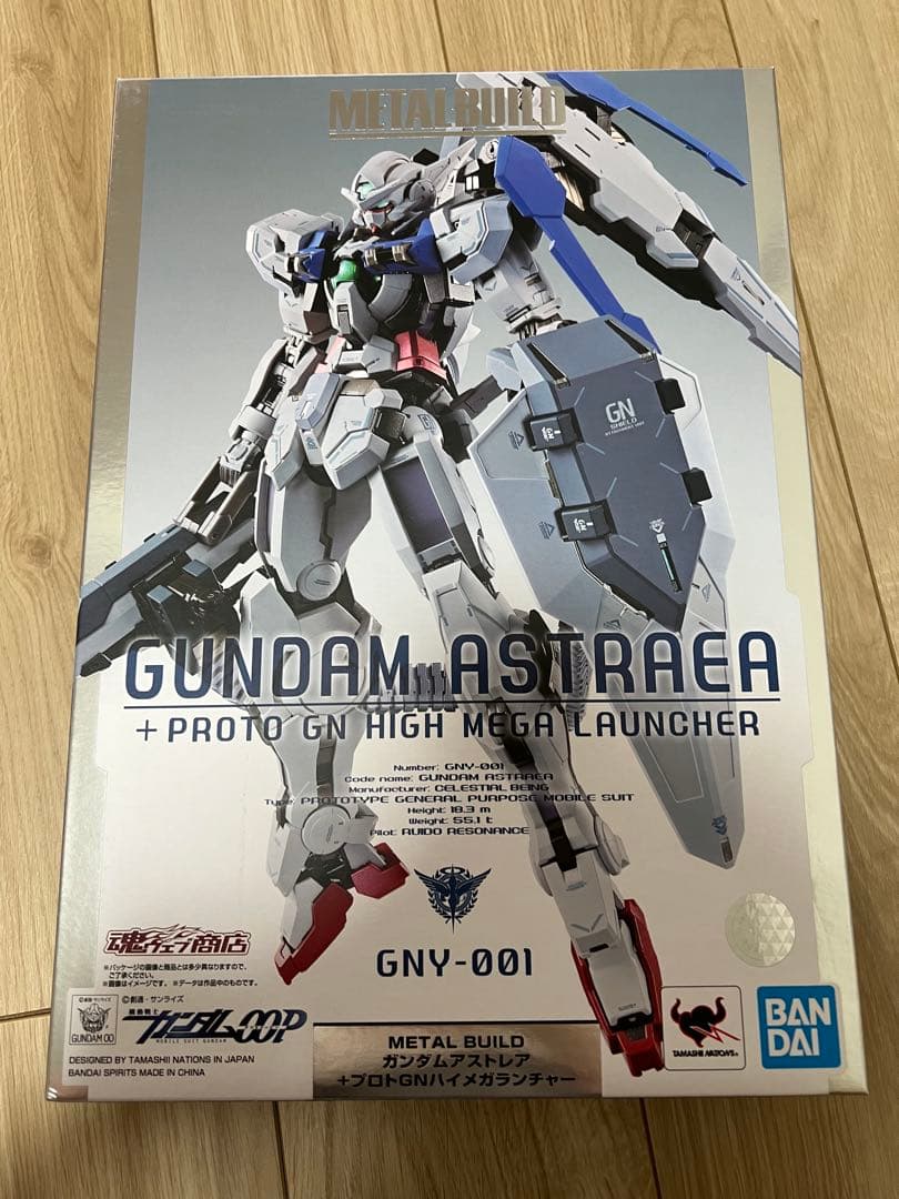 METAL BUILD ガンダムアストレア＋プロトGNハイメガランチャー - メルカリ