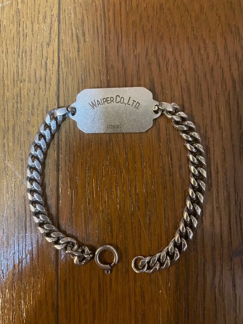 マ*2様 WAIPER 別注 ボタンワークス IDブレスレット 楽天市場】BUTTON WORKS ボタンワークス WAIPER別注 IDブレスレット