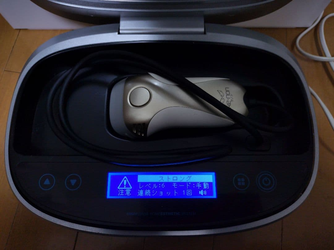 残り18,589回】KE-NON 脱毛器 NIPL-2080 - メルカリ